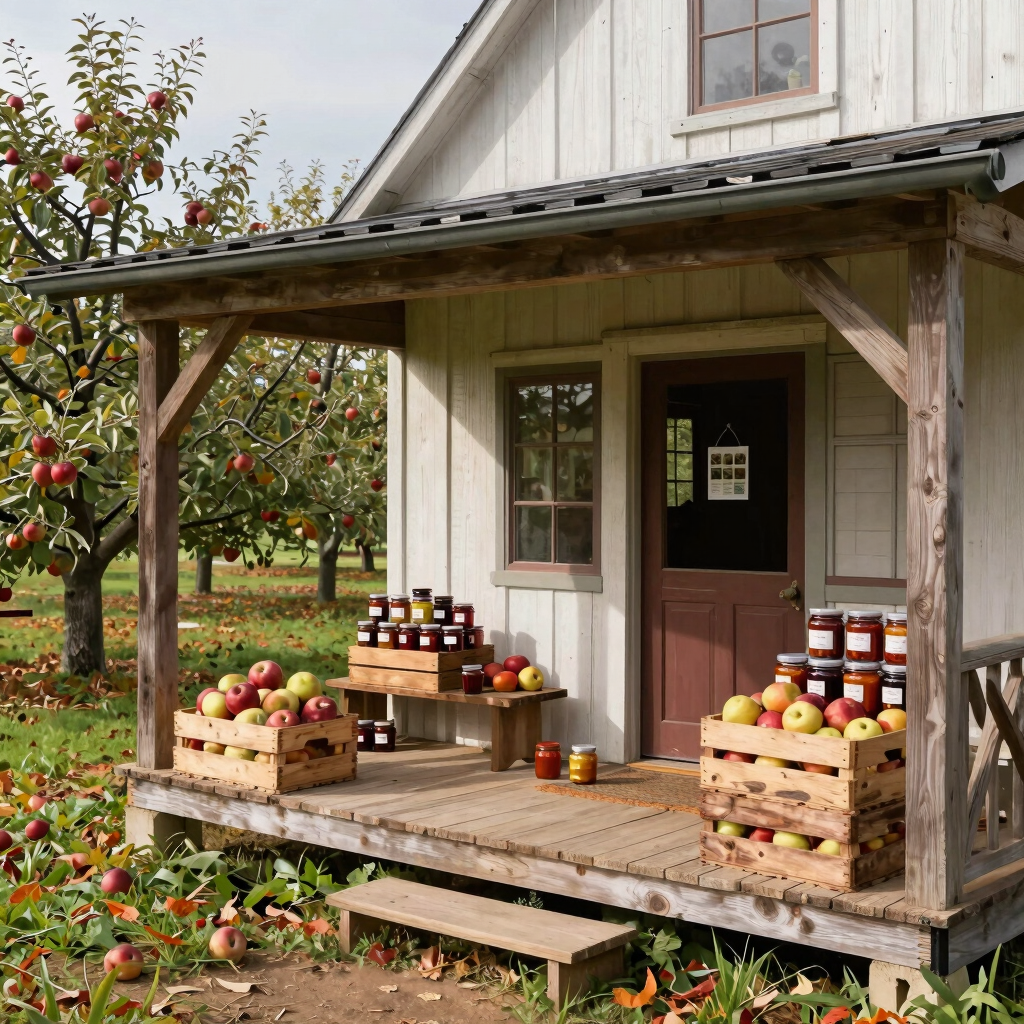 Oren Woodens Apple House near Gryptid RV Park